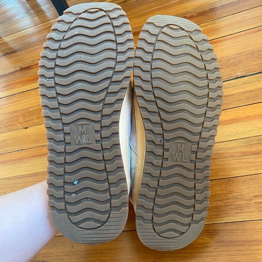 Madewell Kickoff Trainer Sneakers in Washed Nylon & Leather - Picture 9 of 11